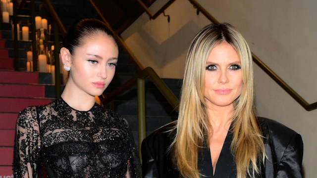 Leni Klum (L) and Heidi Klum attend The King's Trust 4th Annual Global Gala at Casa Cipriano on May 01, 2025 in New York City