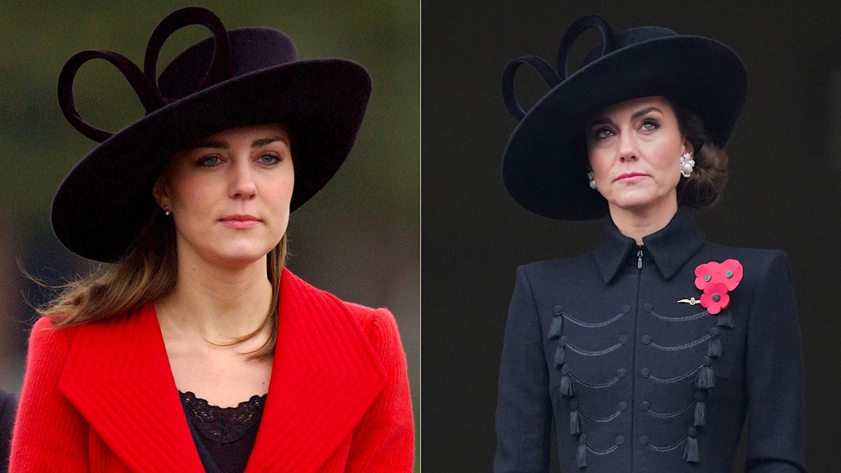 Kate Middleton recycles hat from her twenties and debuts late Queen's ...