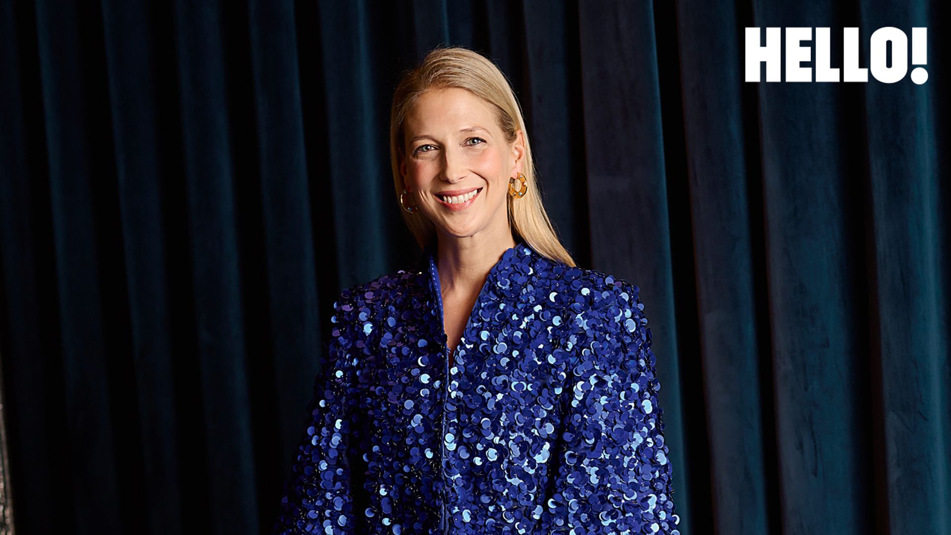 Lady Gabriella Windsor wearing a blue dress