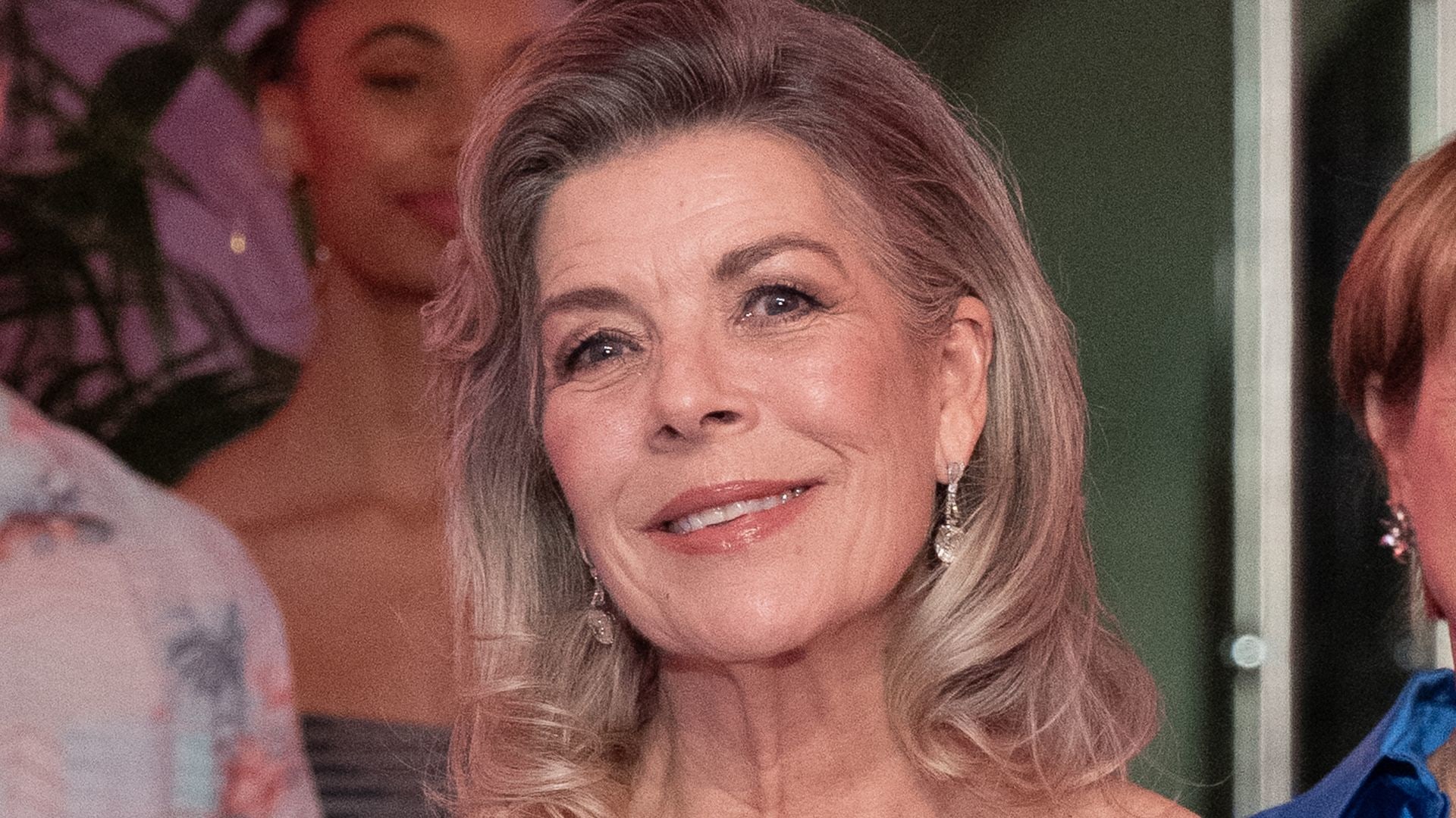 Princess Caroline of Hanover attends the Rose Ball 2025 on March 29, 2025 in Monaco, Monaco