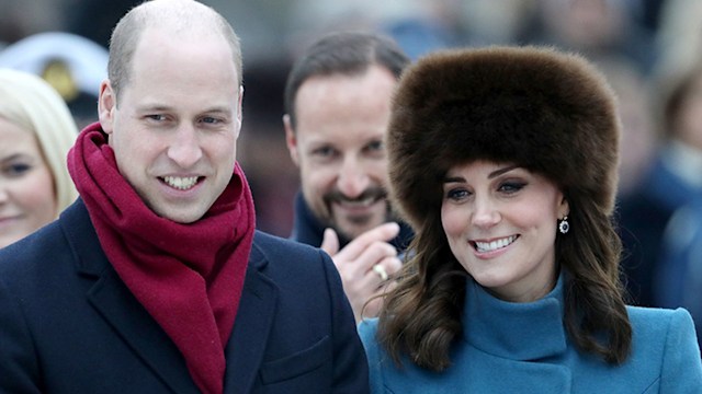 prince william kate middleton snow