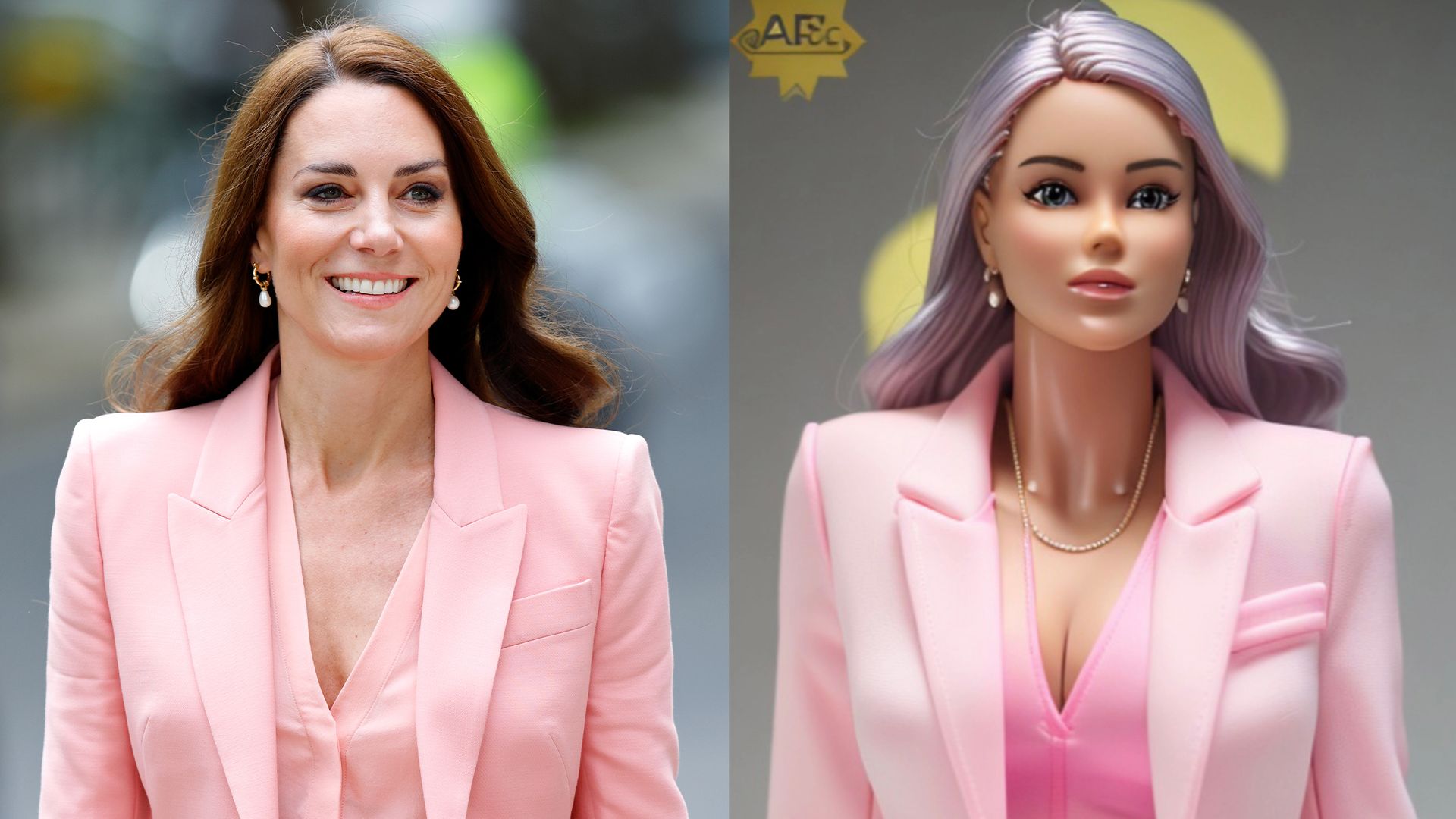 Princess Kate as a Barbie