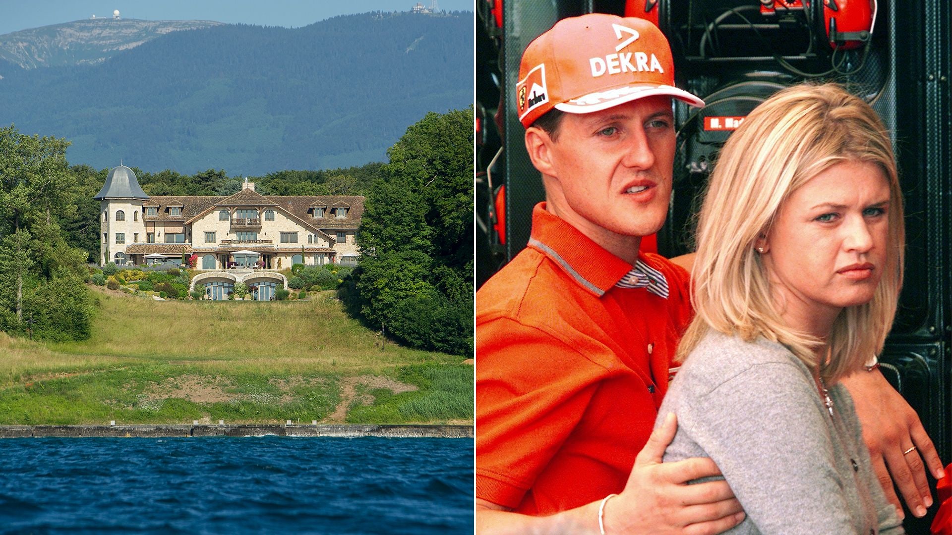 Michael Schumacher and wife Corinna pictured alongside home in Gland Switzerland
