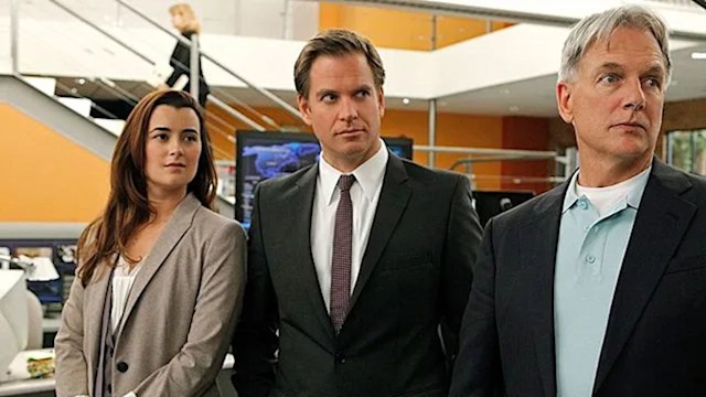 Cote de Pablo, Michael Weatherly and Mark Harmon