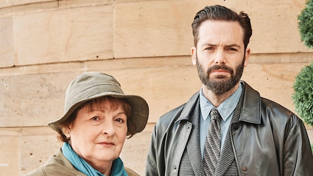 Brenda Blethyn as DCI Vera Stanhope, David Leon as DI Joe Ashworth in Vera series 13 