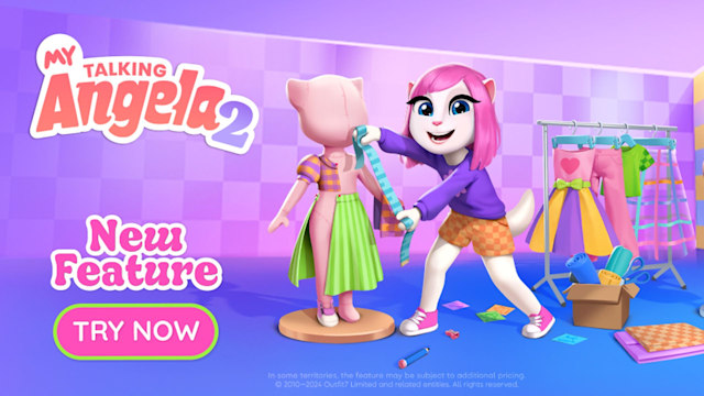 My Talking Angela 2 New Fashion Editor Feature