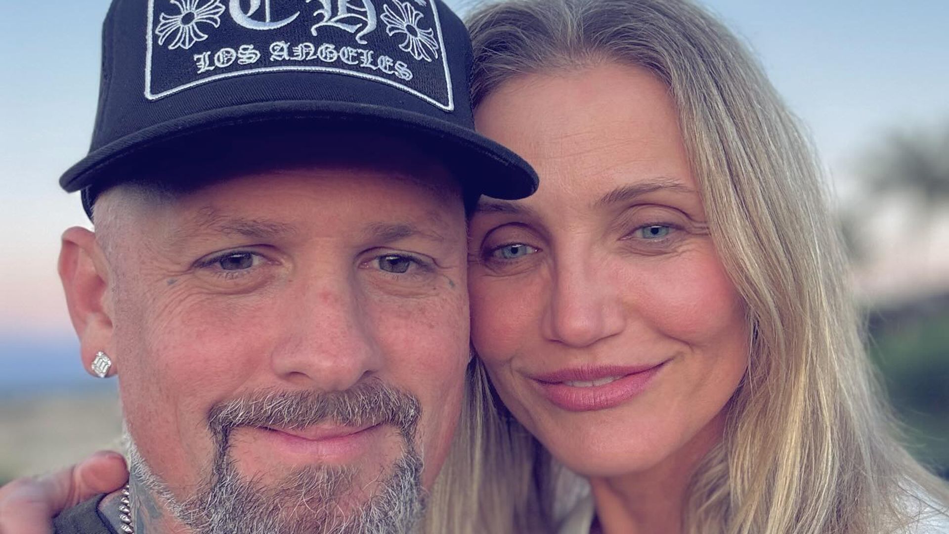 cameron diaz and benji madden selfie
