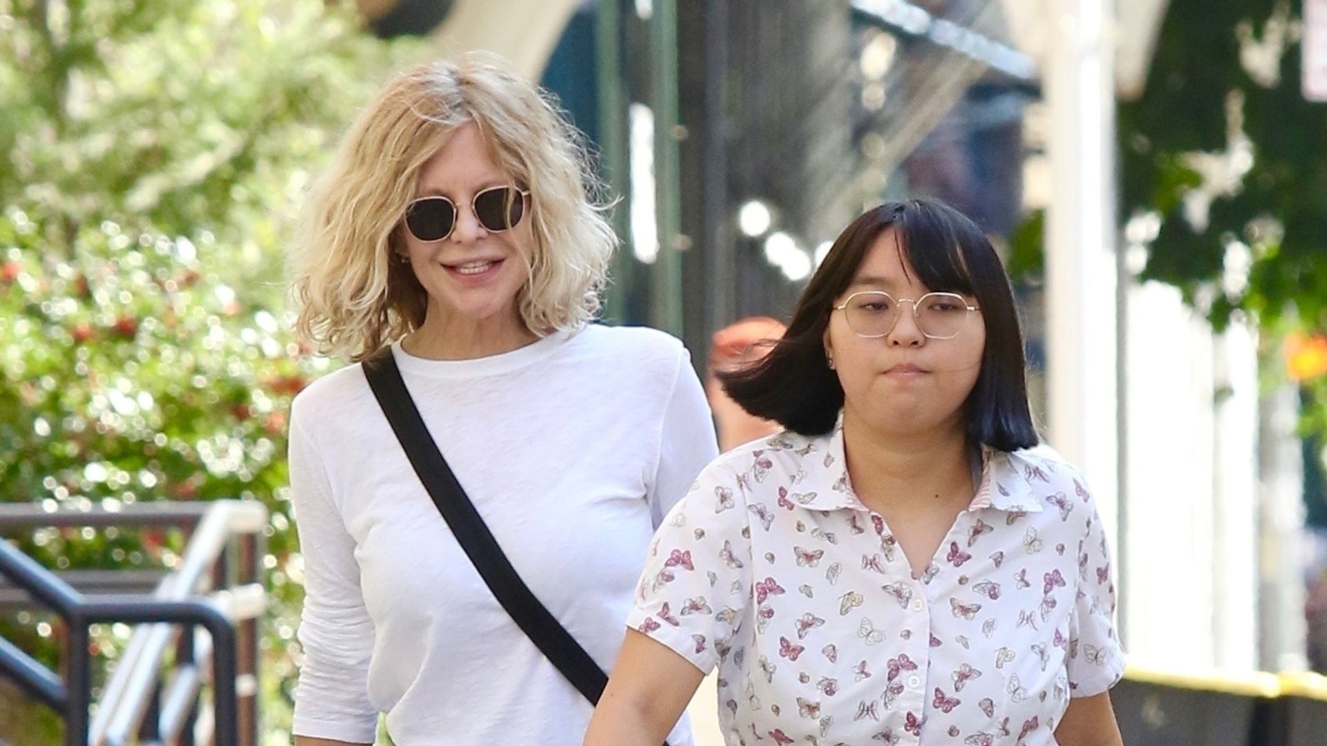 Meg Ryan is glowing as she makes rare public outing with daughter Daisy