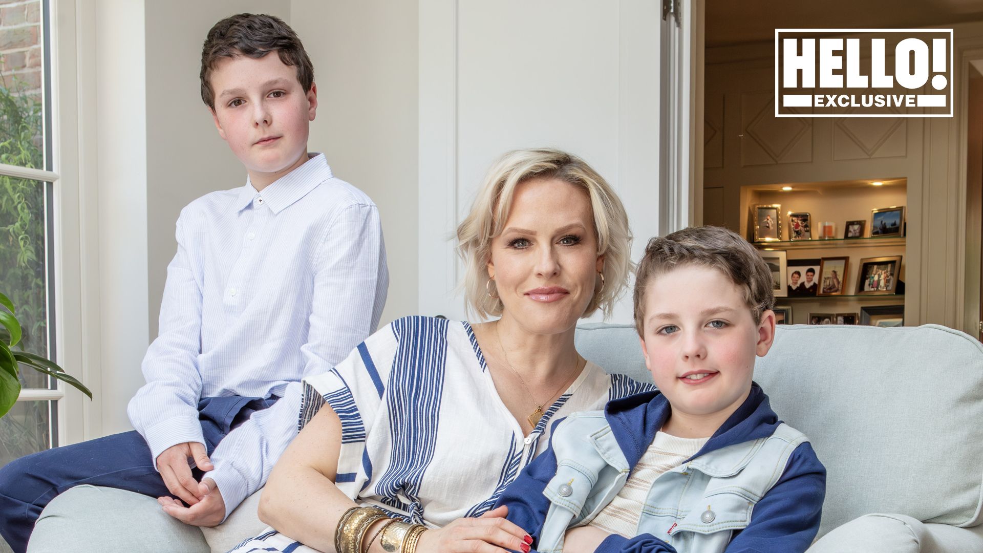 Rebecca Wilcox poses for HELLO! shoot