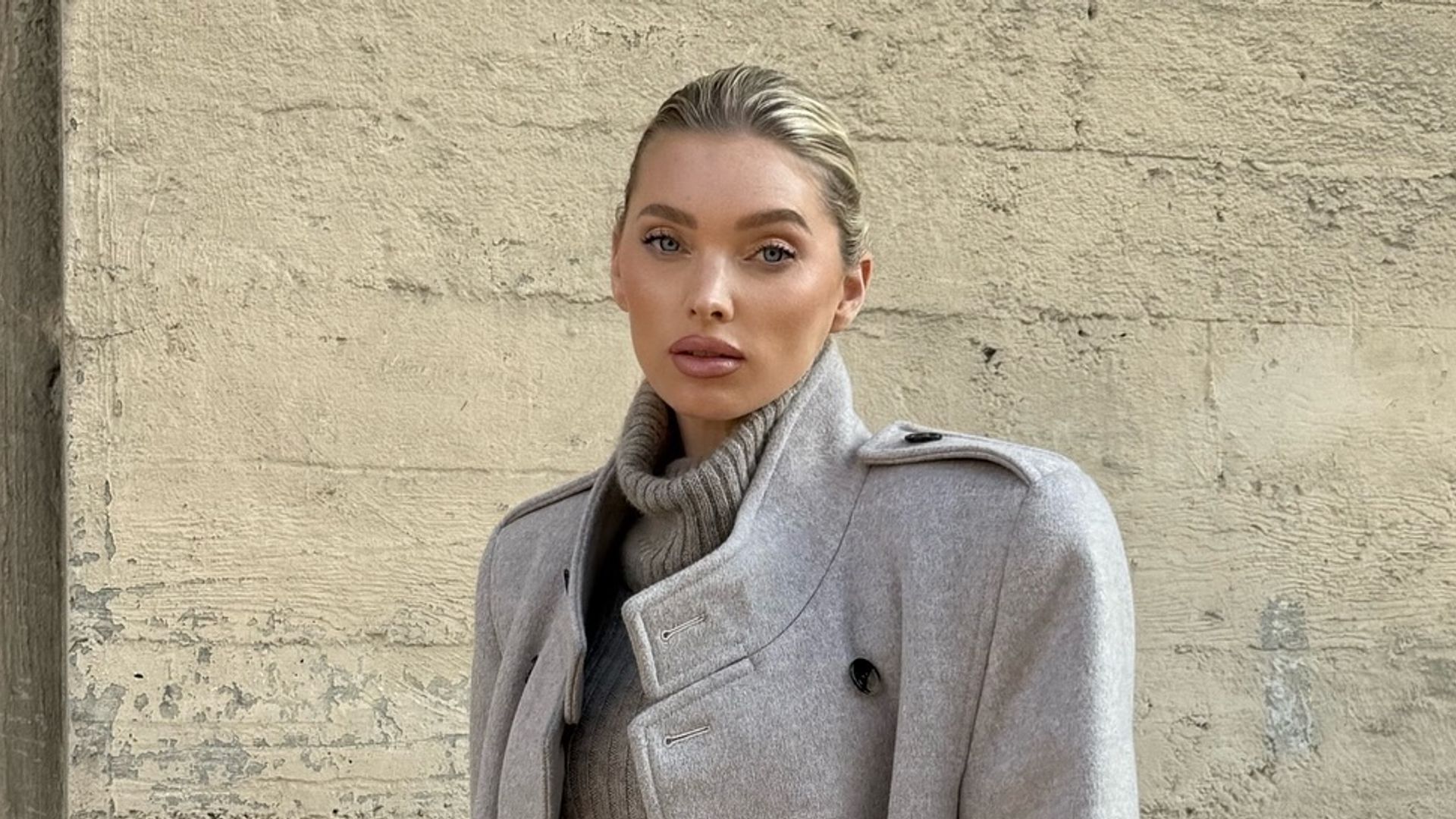 Elsa Hosk proves that wearing two suede jackets is better than one