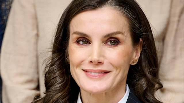 Queen Letizia of Spain attends the "Dia Mundial de Las Enfermedades Raras" (World Rare Disease Day event) at the Auditorio-Palacio de Congresos PrÃ­ncipe Felipe on March 04, 2025 in Madrid, Spain. 