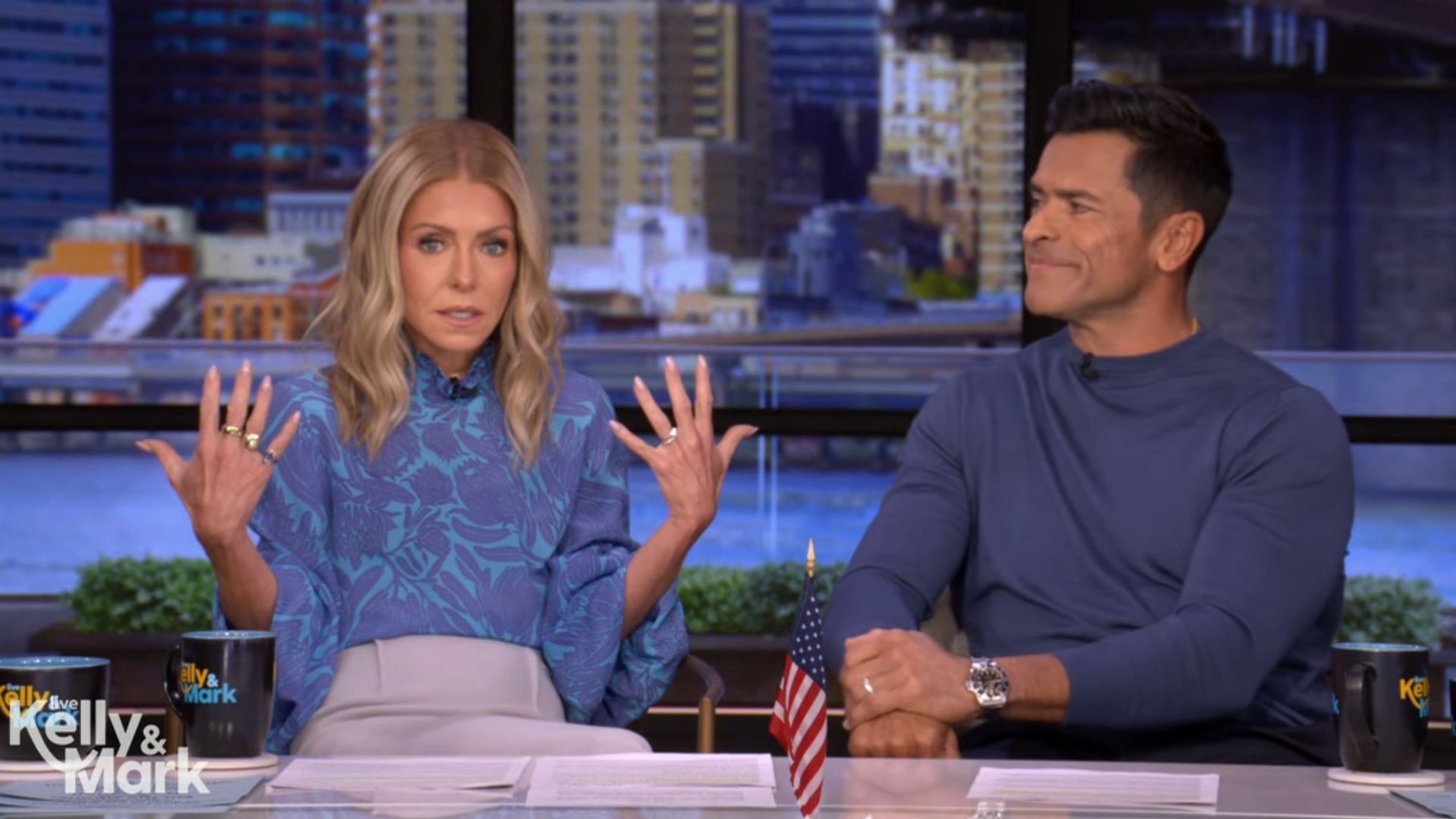 Kelly Ripa and Mark Consuelos face LIVE shake up as famous host returns: 'I'm shocked'