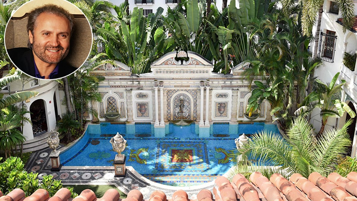 Versace's former Miami mansion could be yours for £219 per night | HELLO!