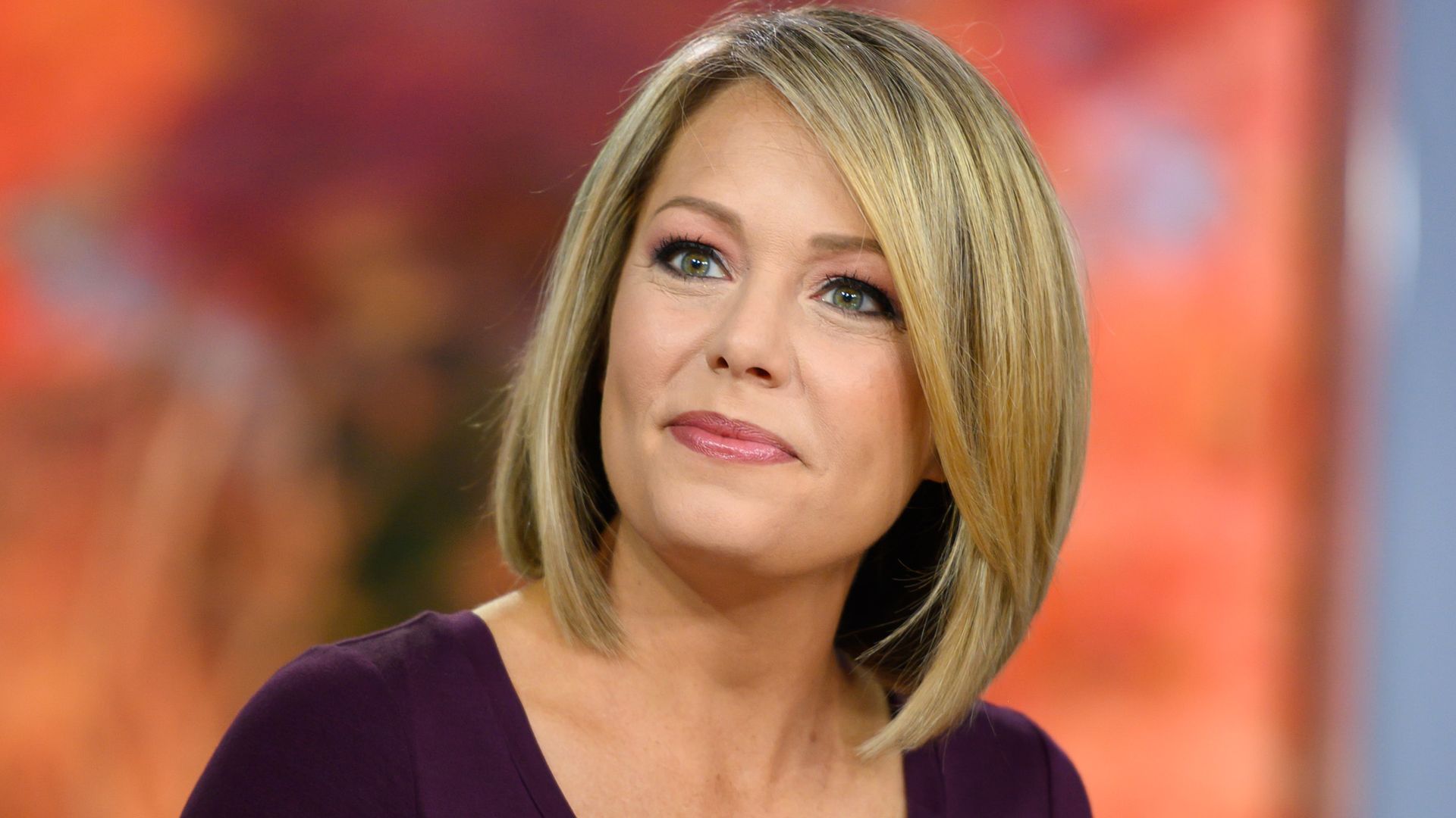 Dylan Dreyer sitting in the Today studios 