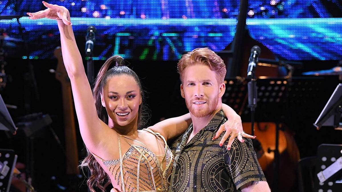 Strictly Exes Katya And Neil Jones Facetime Each Other For Sweet Reason Hello