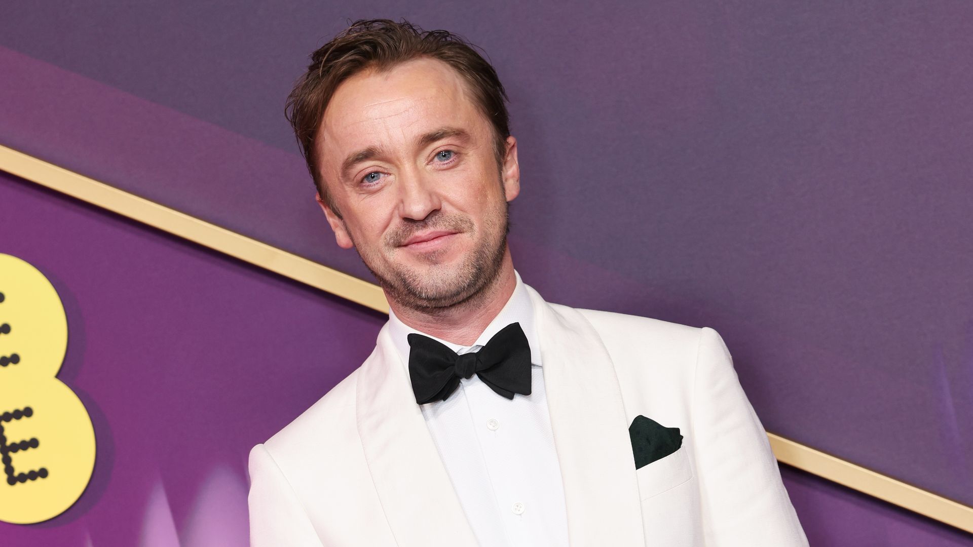 Tom Felton attends the 2025 EE BAFTA Film Awards at The Royal Festival Hall