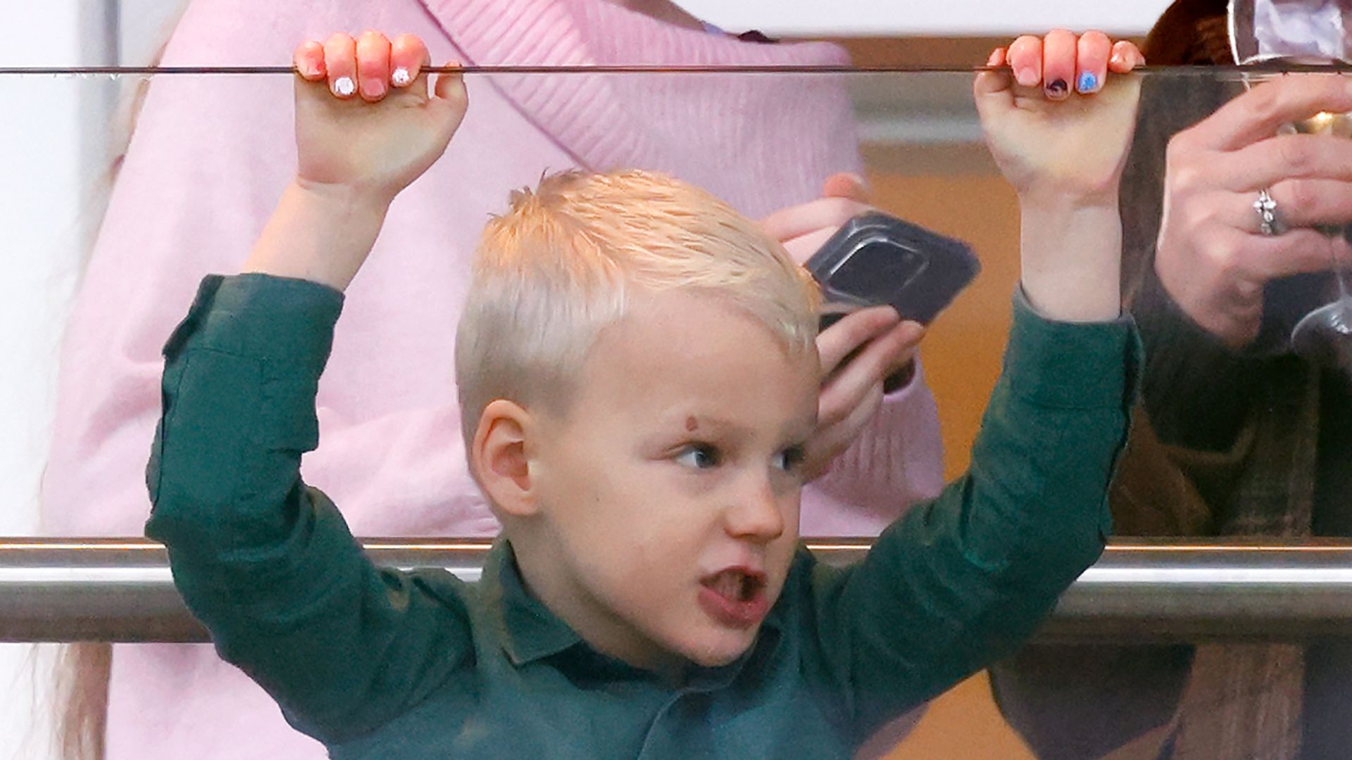 Lucas Tindall is the new Prince Louis in playful new photos from family outing