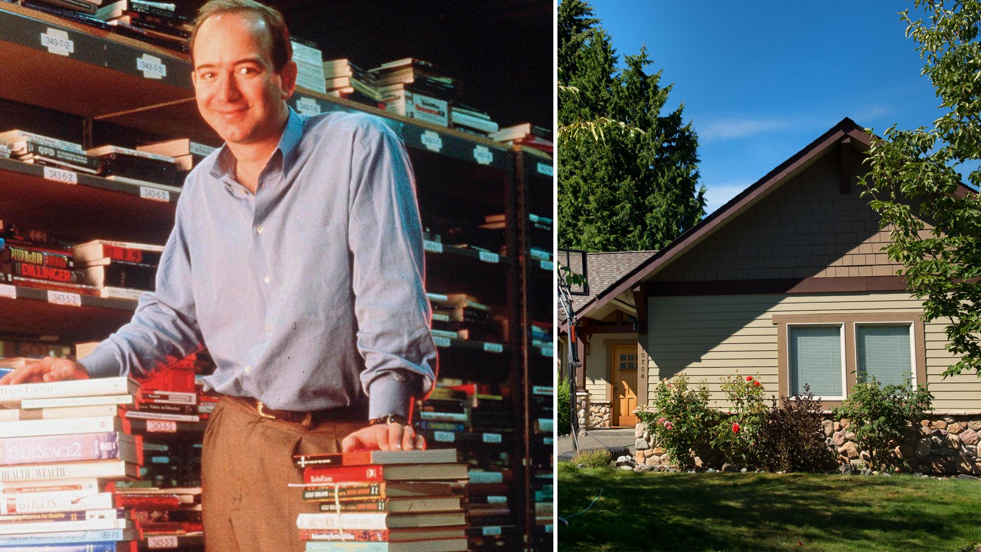 Jeff Bezos' rented home in Seattle