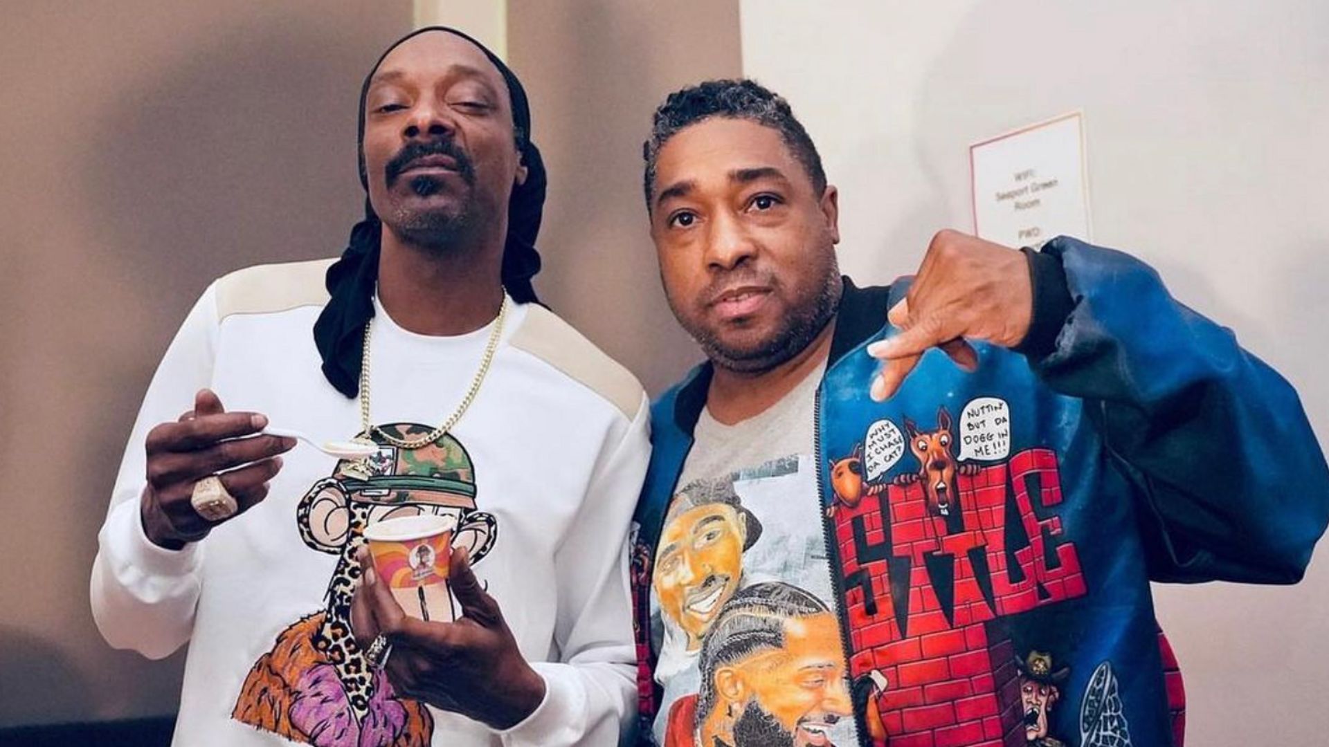 Snoop and his brother Bing