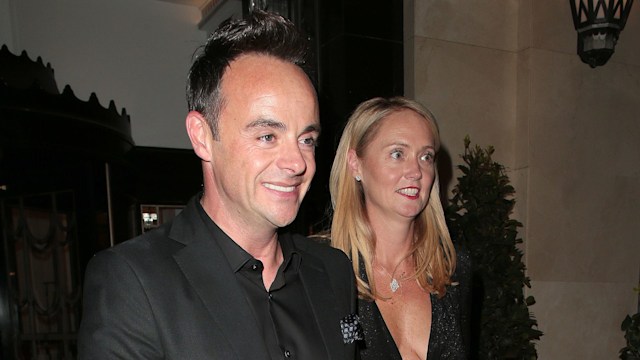 Ant McPartlin and Anne-Marie McPartlin at David Walliams' 50th birthday in 2021