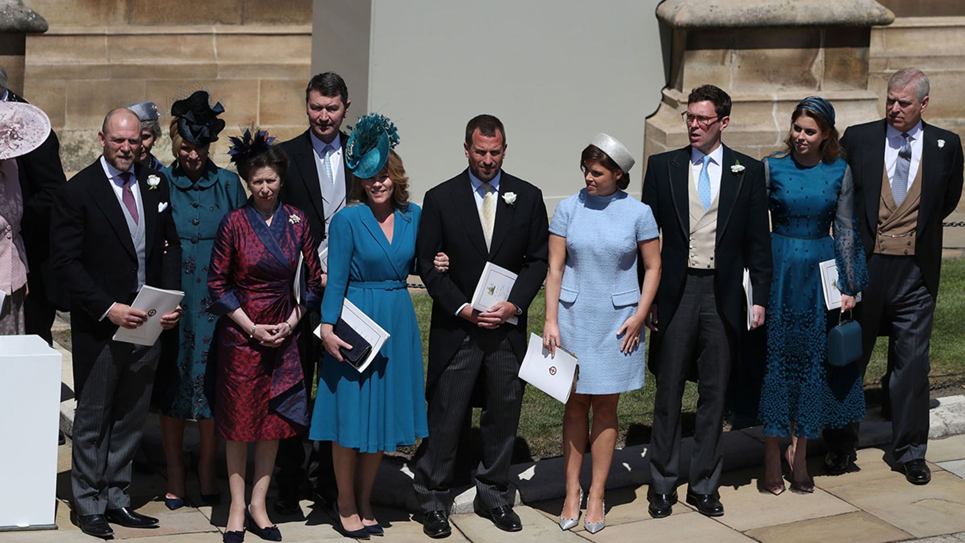 royal family harry wedding