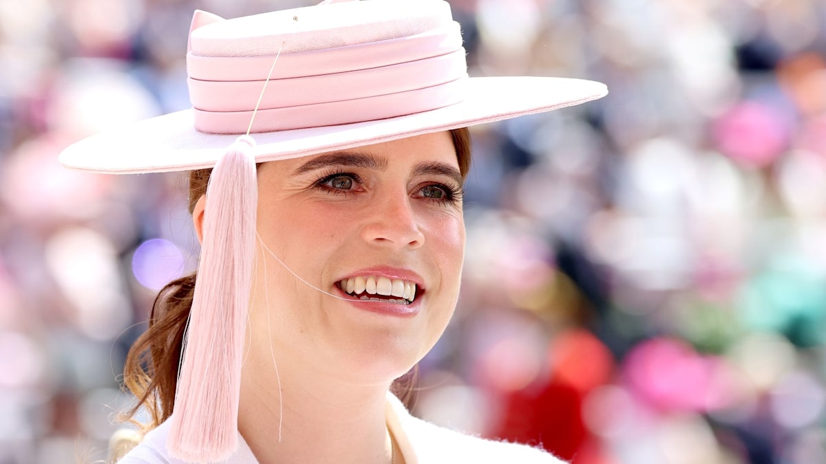 Princess Eugenie could be a vintage star in cinched dress and £19k earrings
