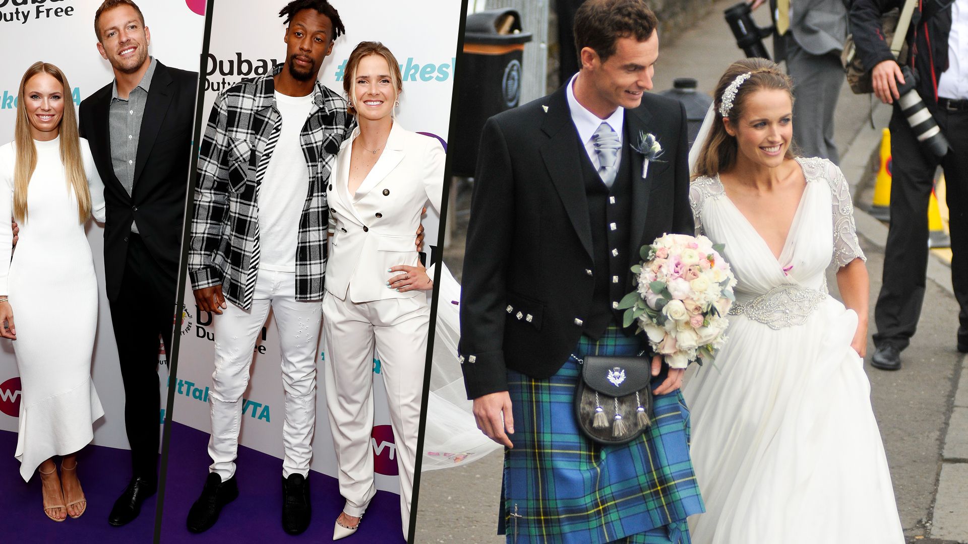 Wimbledon stars' weddings, from Elina Svitolina to Andy Murray