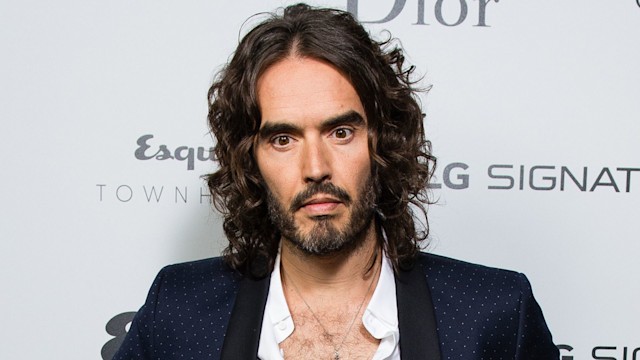 Russell Brand close up