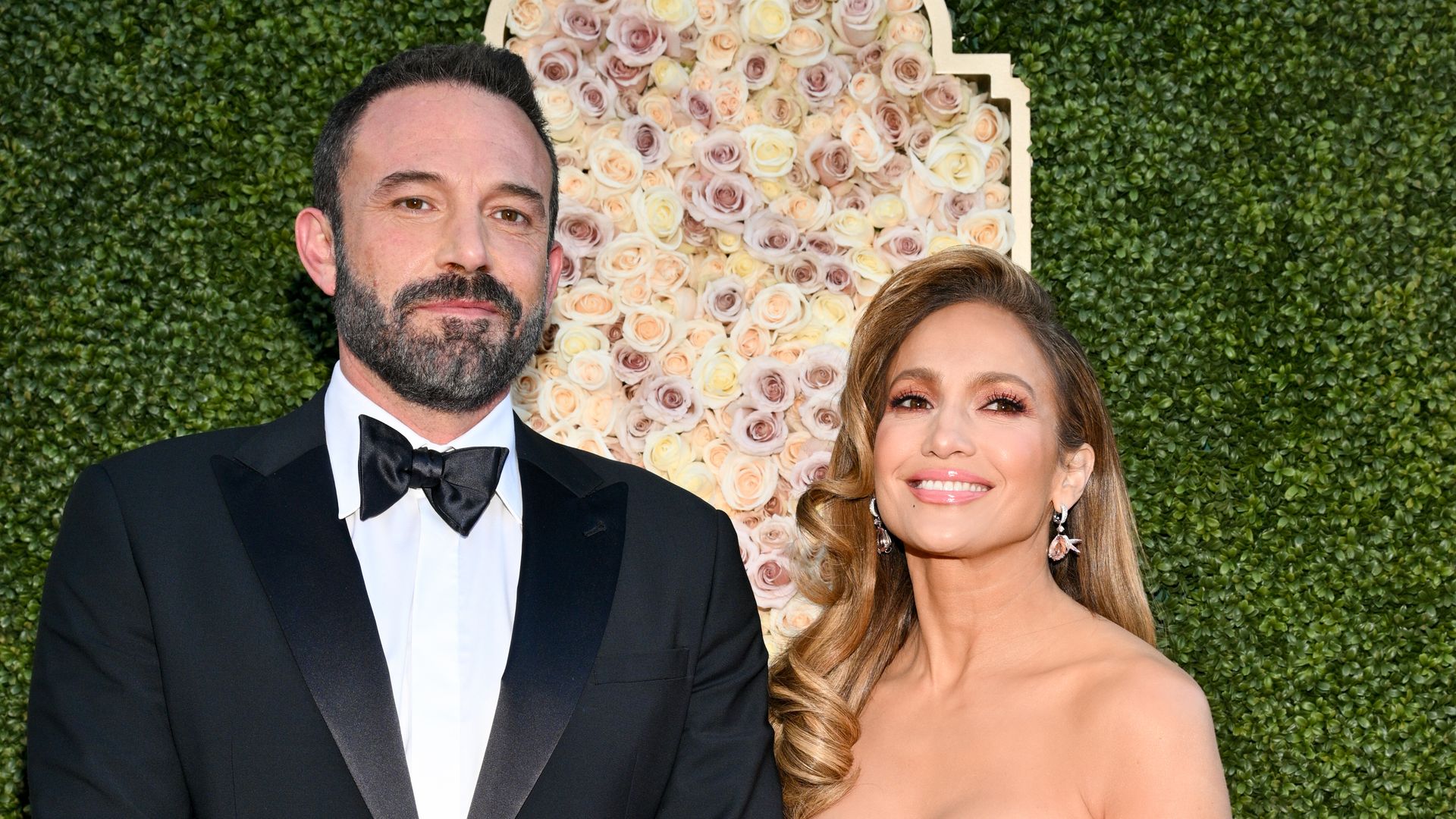 Ben Affleck and Jennifer Lopez at the 81st Golden Globe Awards 