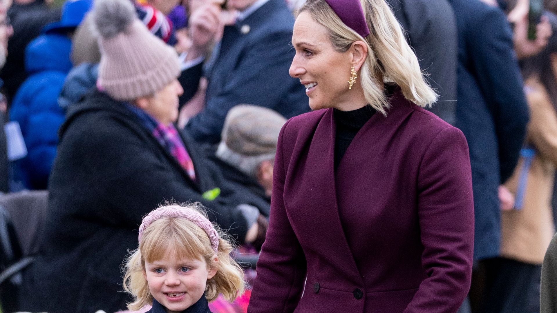 Lena Tindall is mum Zara's double in cutest new Christmas photos