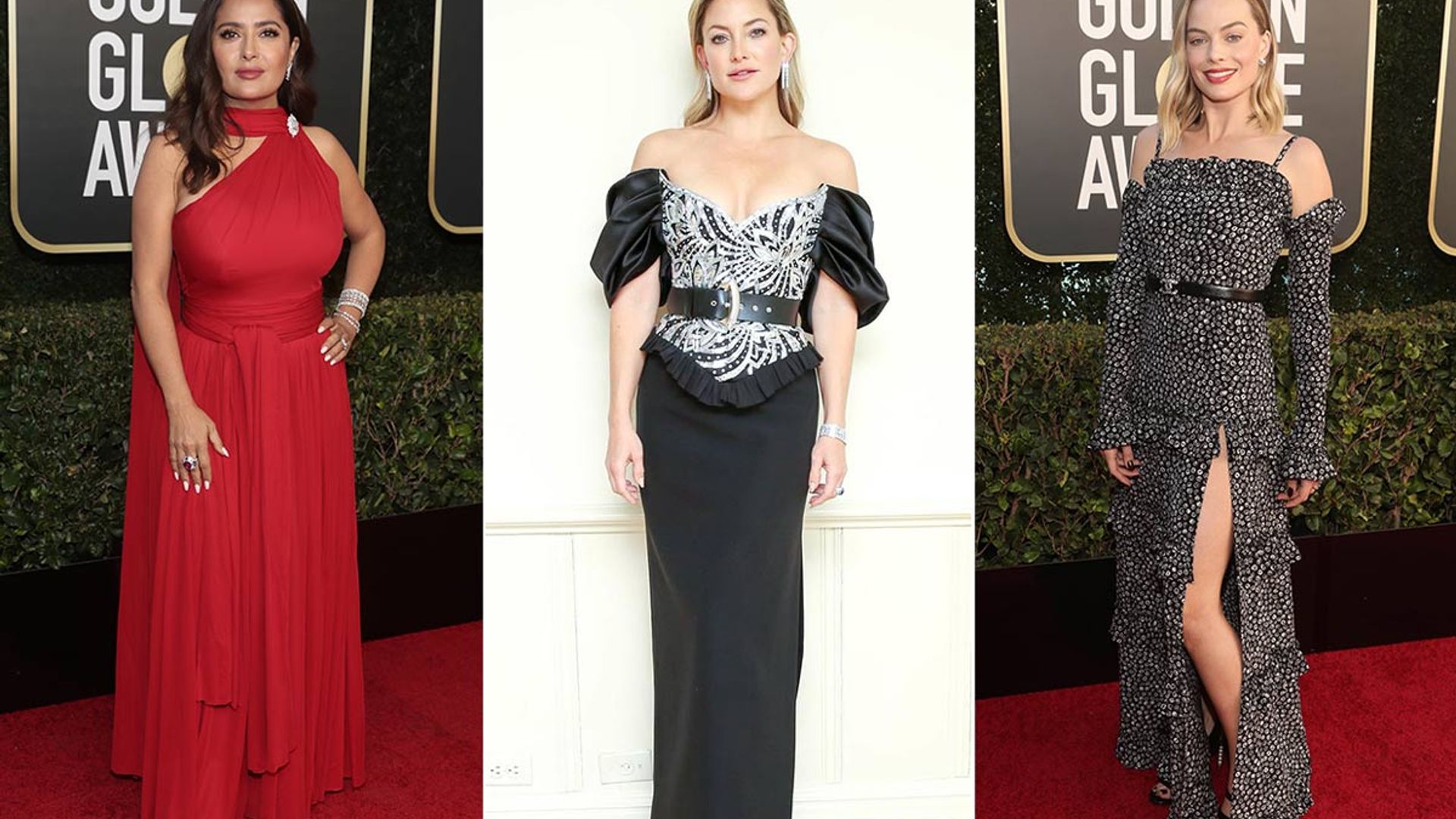 Kate Hudson Wore Louis Vuitton To The 2021 Golden Globe Awards
