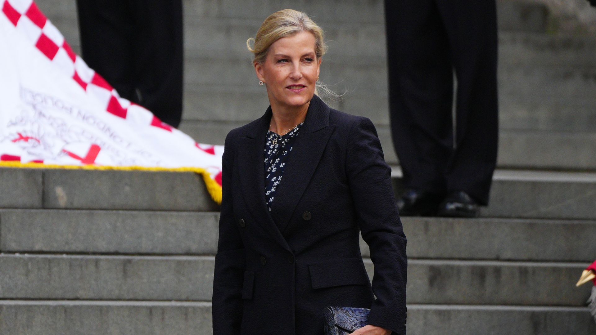  Sophie, Duchess of Edinburgh arrives at St Paul's Cathedral