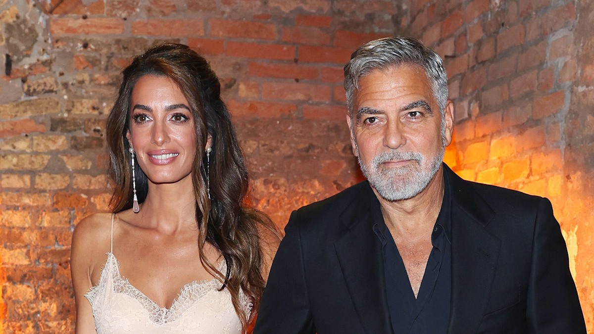 Amal Clooney looks absolutely sensational in bridal gown for magical