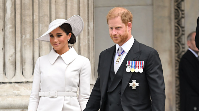 Harry and Meghan at Platinum Jubilee