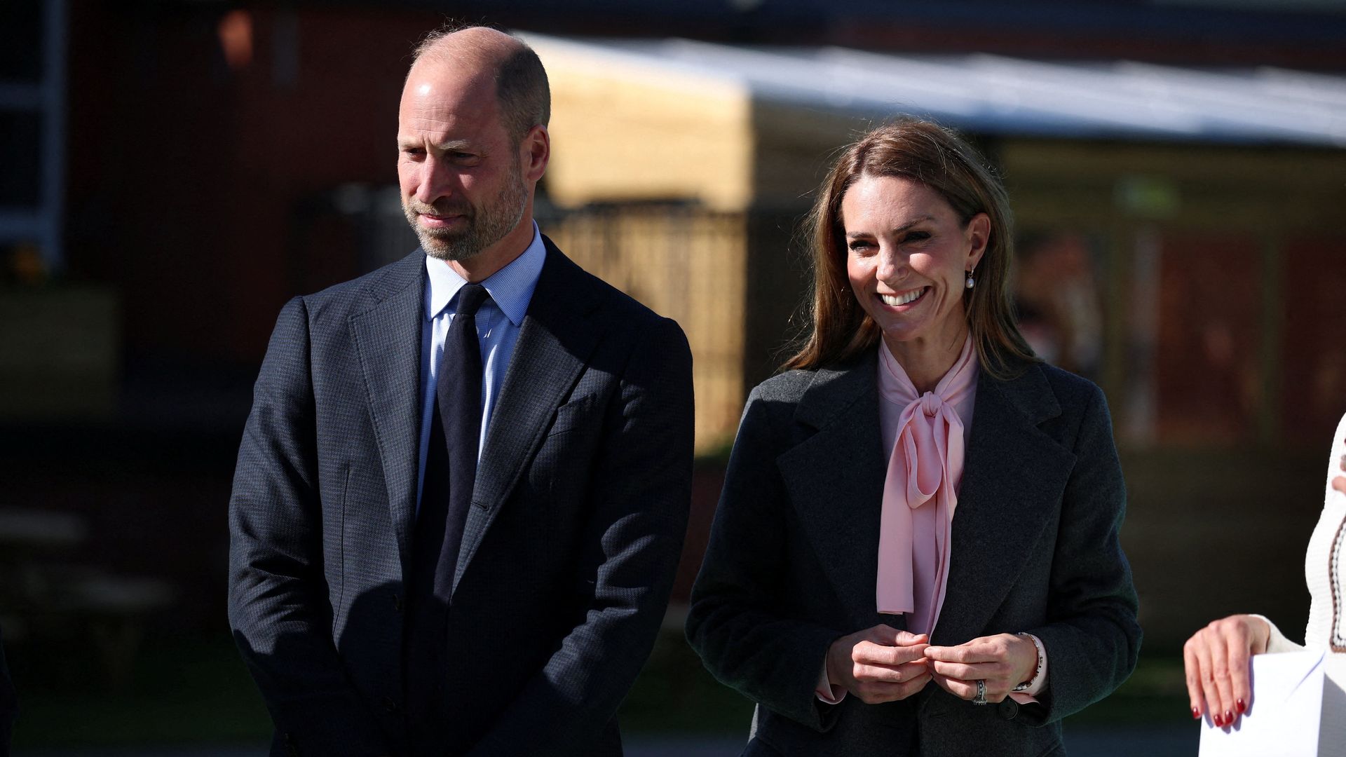 William and Kate visited Southport