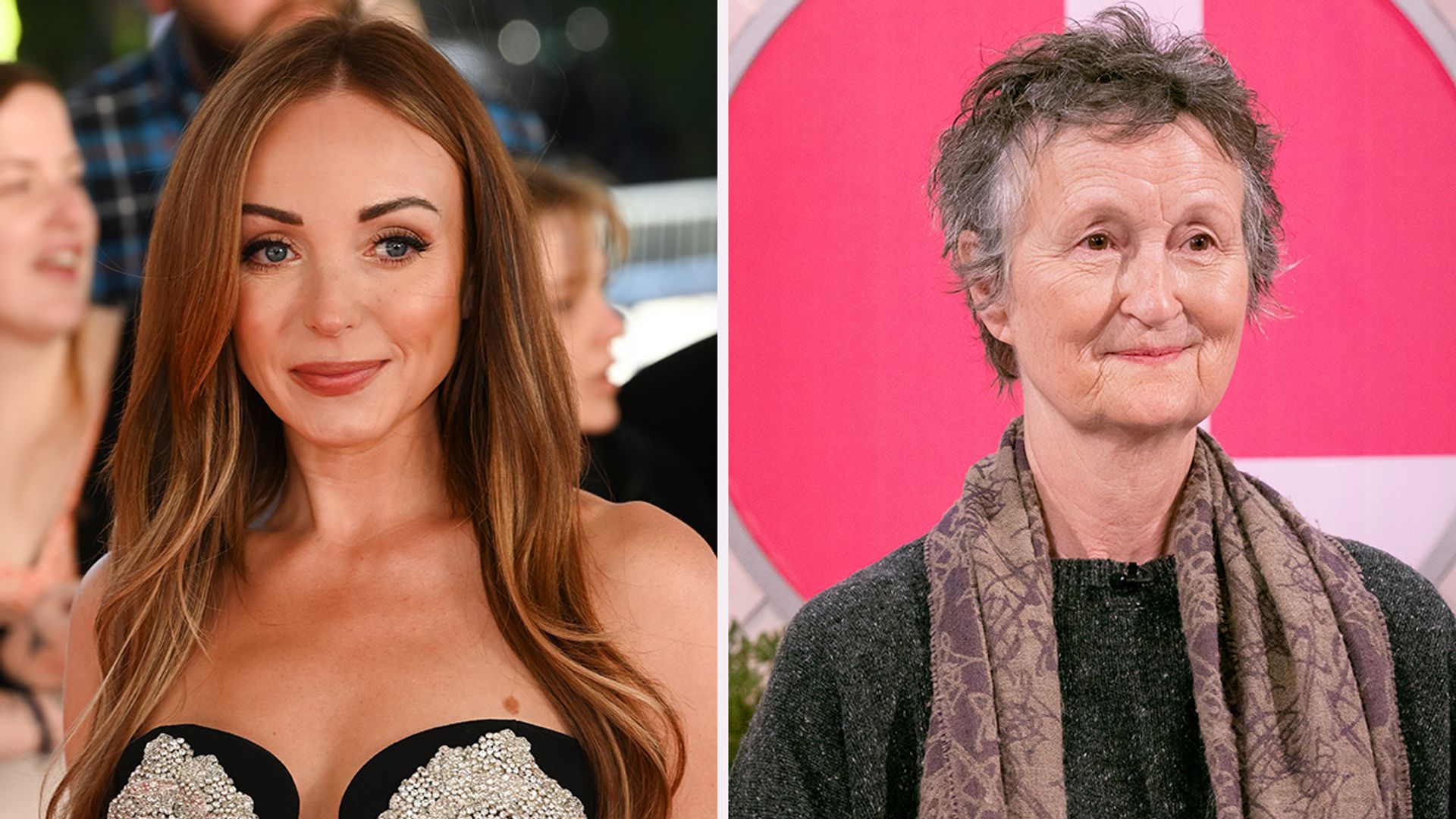 Helen George, Georgie Glen, split image