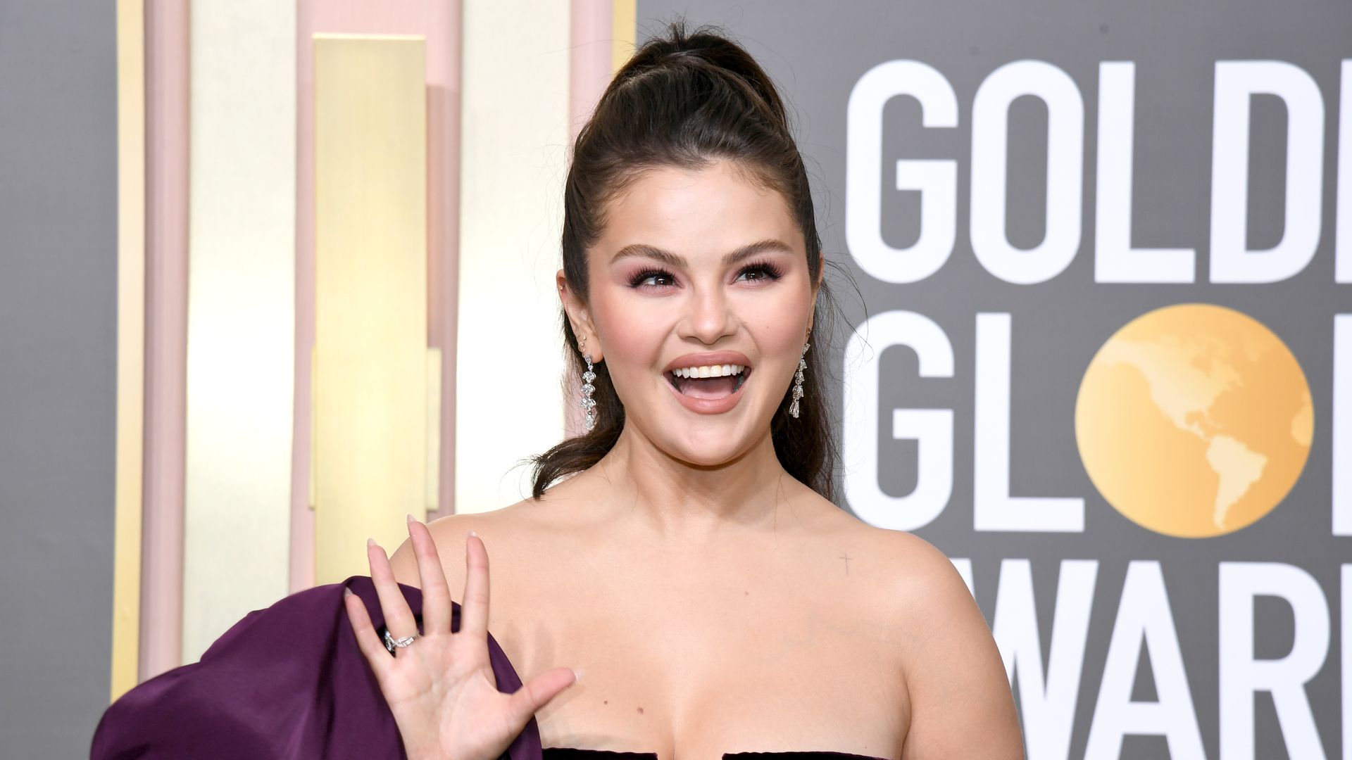 Selena Gomez attends the 80th Annual Golden Globe Awards at The Beverly Hilton on January 10, 2023 in Beverly Hills, California. (Photo by Jon Kopaloff/Getty Images)