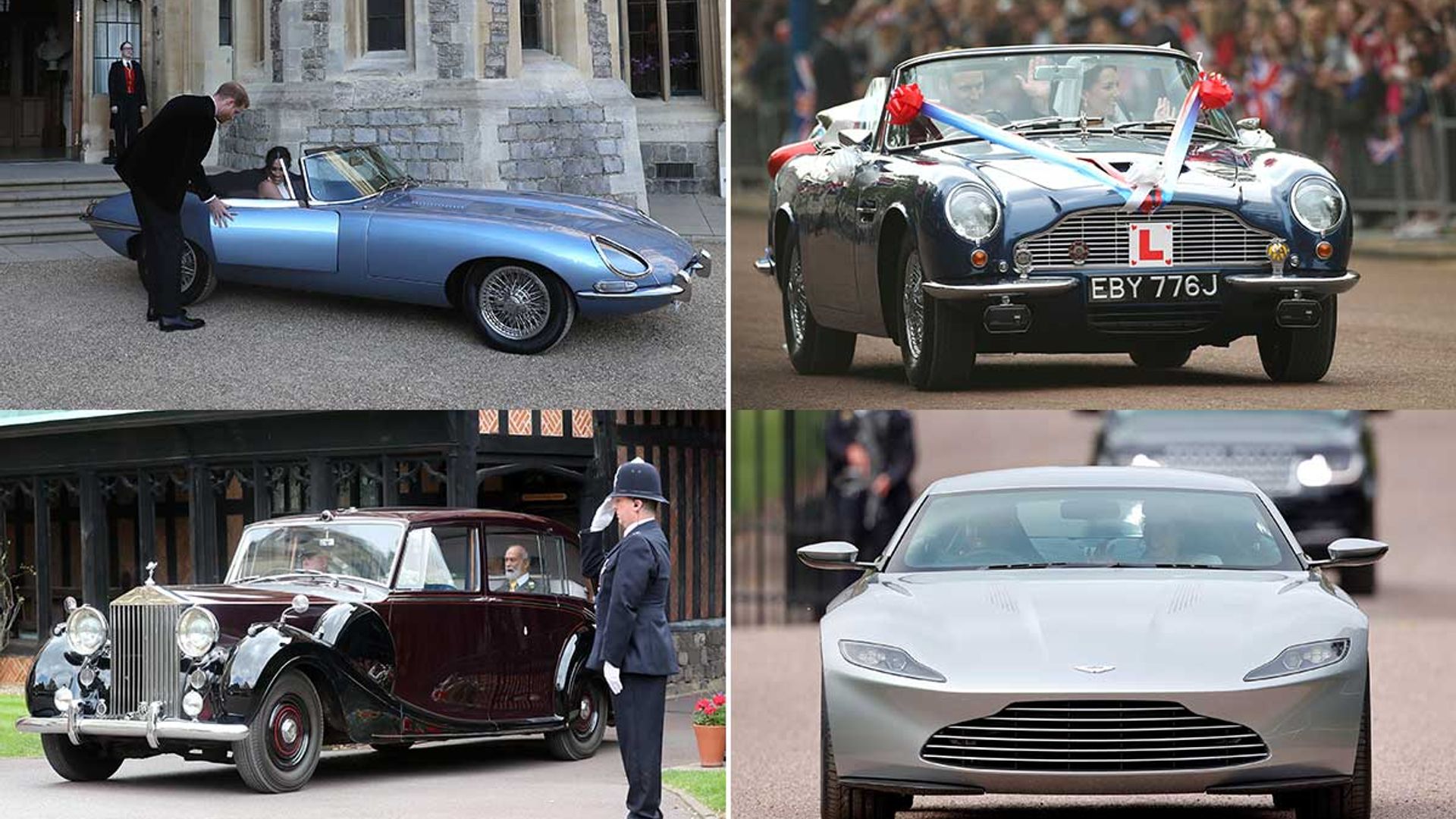 royal wedding cars