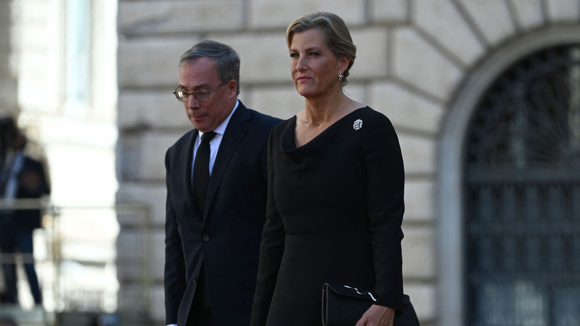 The Duchess of Edinburgh attends Giorgio Napolitano's funeral