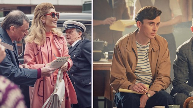 Gemma Arterton and Matthew Beard in Funny Woman, 