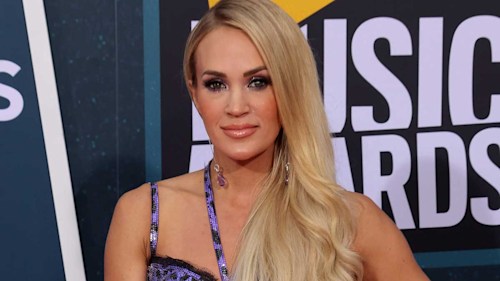 Carrie Underwood wows in unconventional sequin outfit for jaw-dropping ...