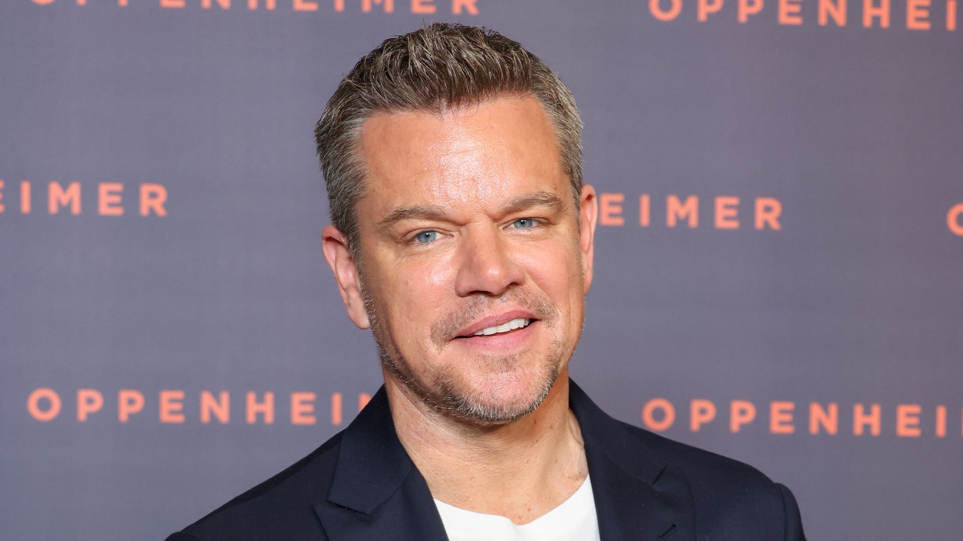 See Matt Damon’s head-turning new look as he steps out in support of bestie Ben Affleck