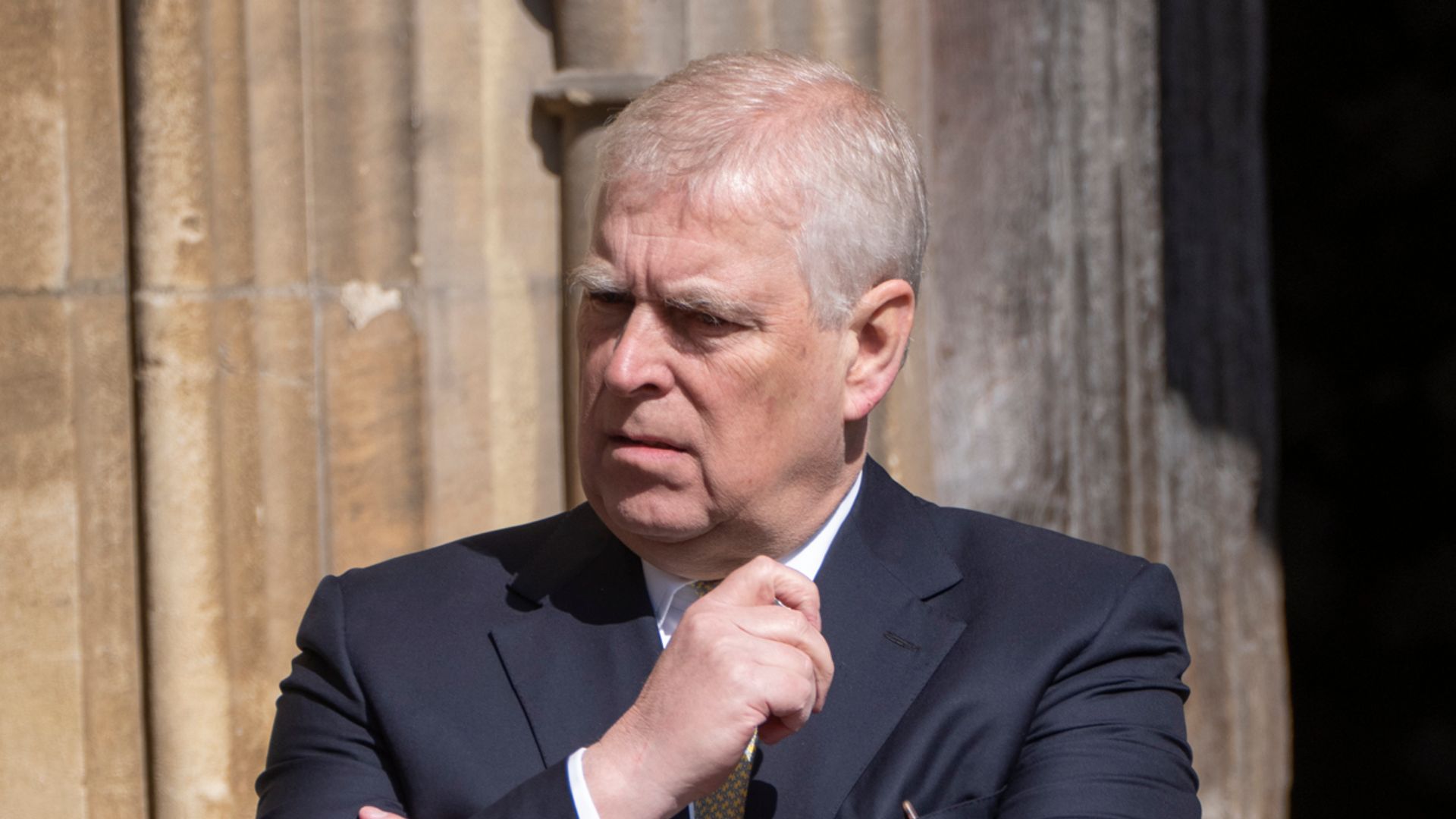 It's Prince Andrew's first appearance alongside the royal family in months