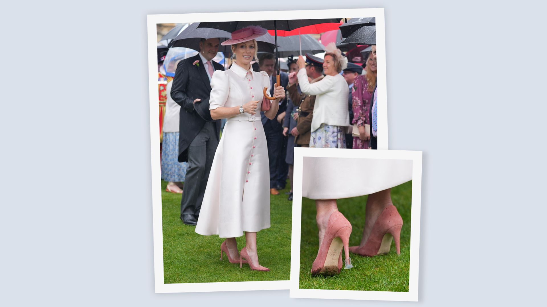 Zara Tindall’s genius hack for stopping heels sinking into grass will save your summer soirees