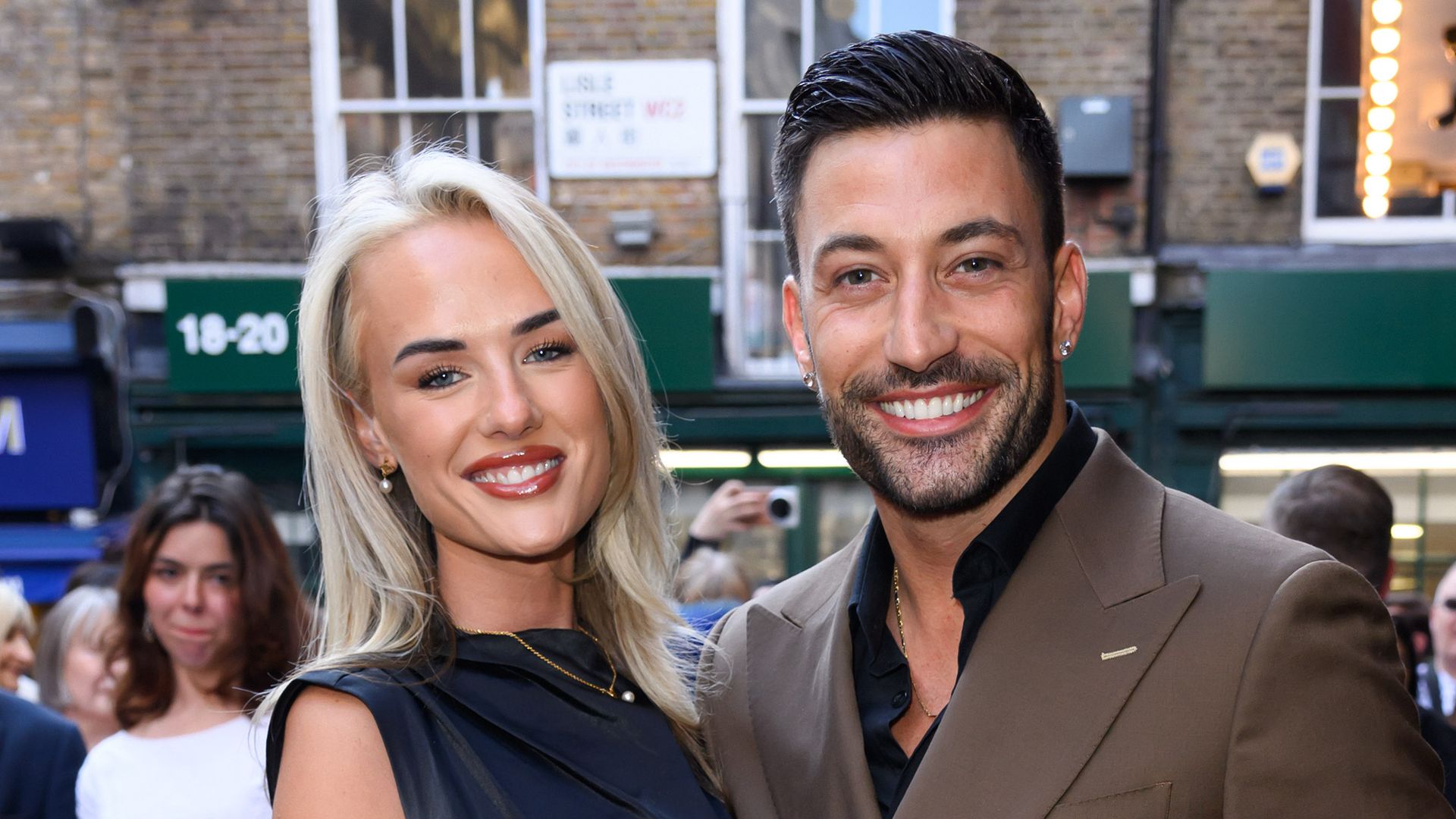 Strictly's Giovanni Pernice's girlfriend Molly Brown looks divine in satin mini dress for red carpet debut