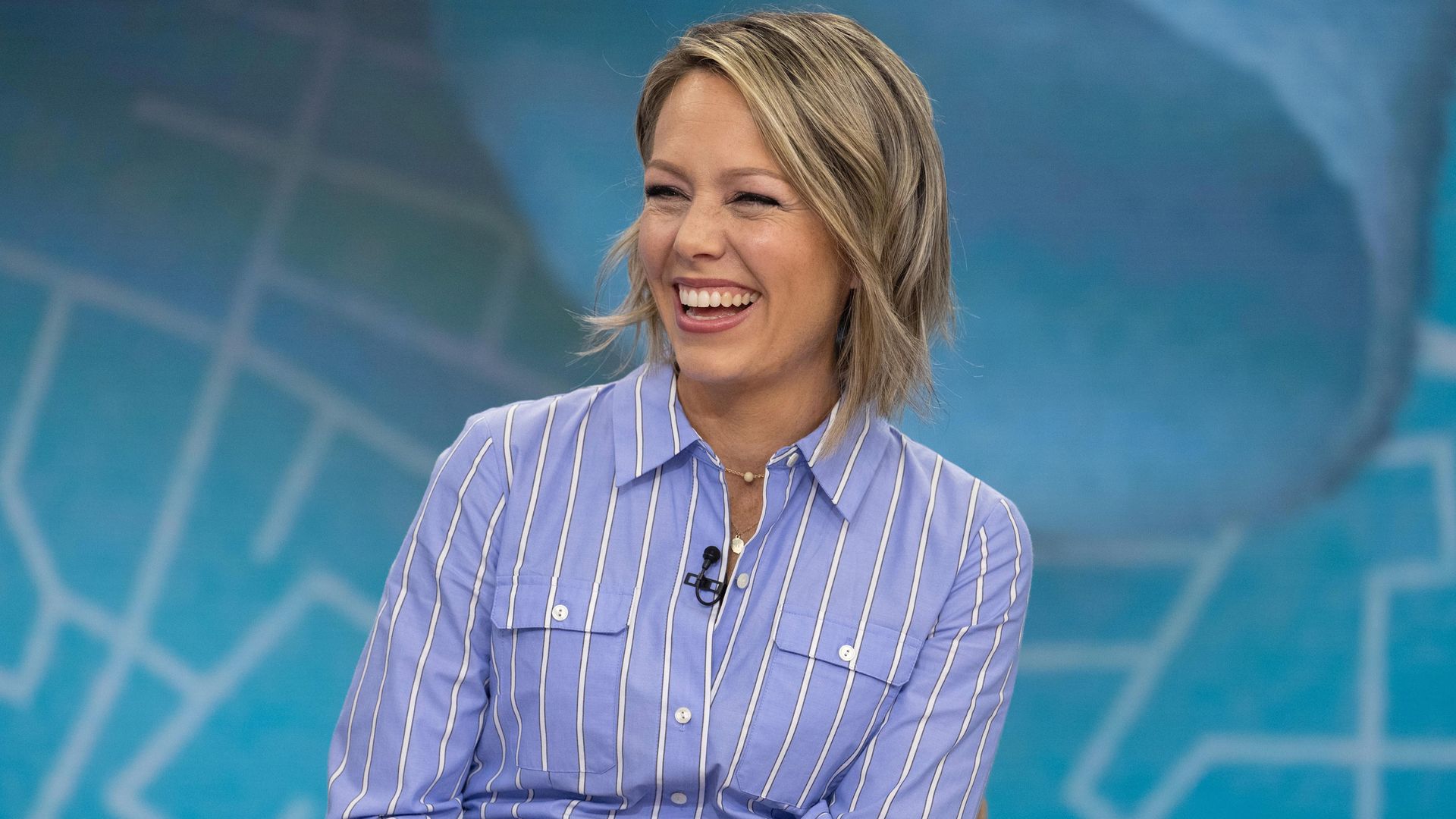Dylan Dreyer in the Today studios 