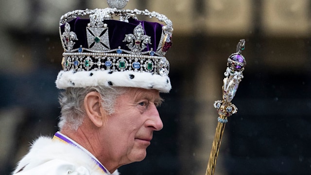 King Charles at Westminster Abbey 