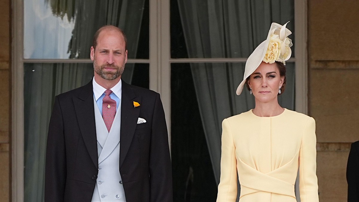 Prince William and Princess Kate play host with royal cousins Eugenie and Zara at Palace garden party