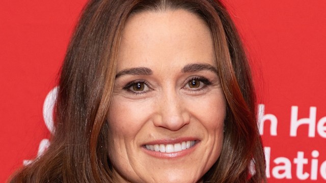 Pippa Middleton in a green sheer dress