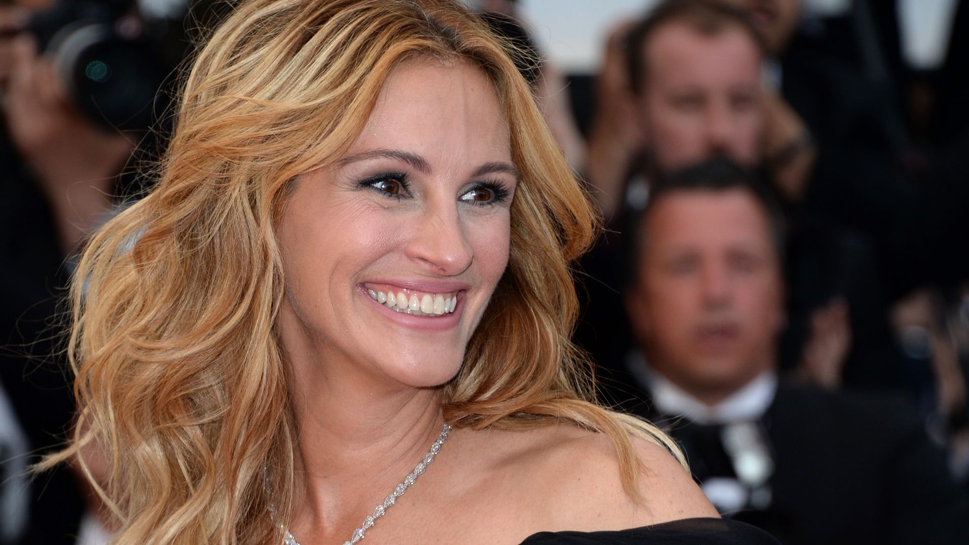Julia Roberts on the red carpet 